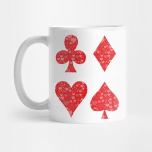 Playing Cards Hearts Mug